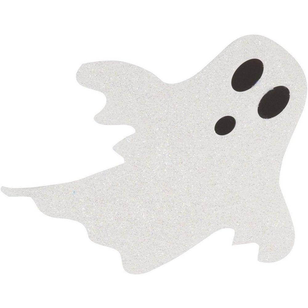 Unique Party Paper Glitter Halloween Decoration (Pack of 6)