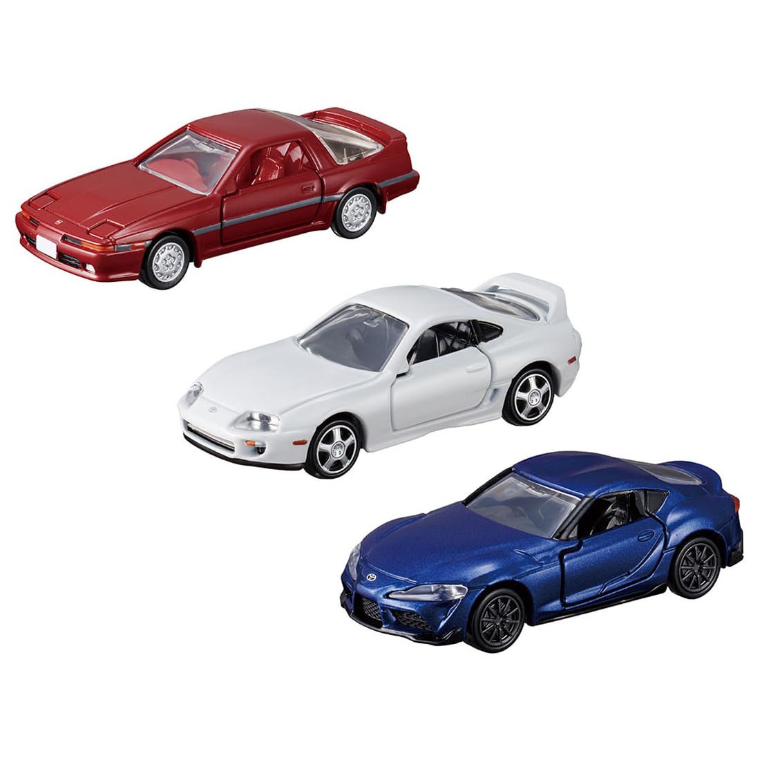 

Takara Tomy Tomica Premium Toyota SUPRA 3 MODELS Collection Diecast Car Toy 6 and (Ages up)