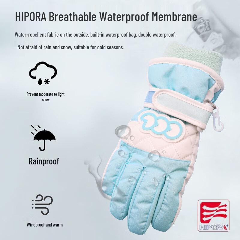 COCOLIC Kids' Winter Cartoon Ski Gloves