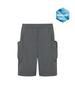 DISCOVERY EXPEDITION Freshvent Women'S Ripstop Parachute Bermuda Cargo Shorts (D/Grey)