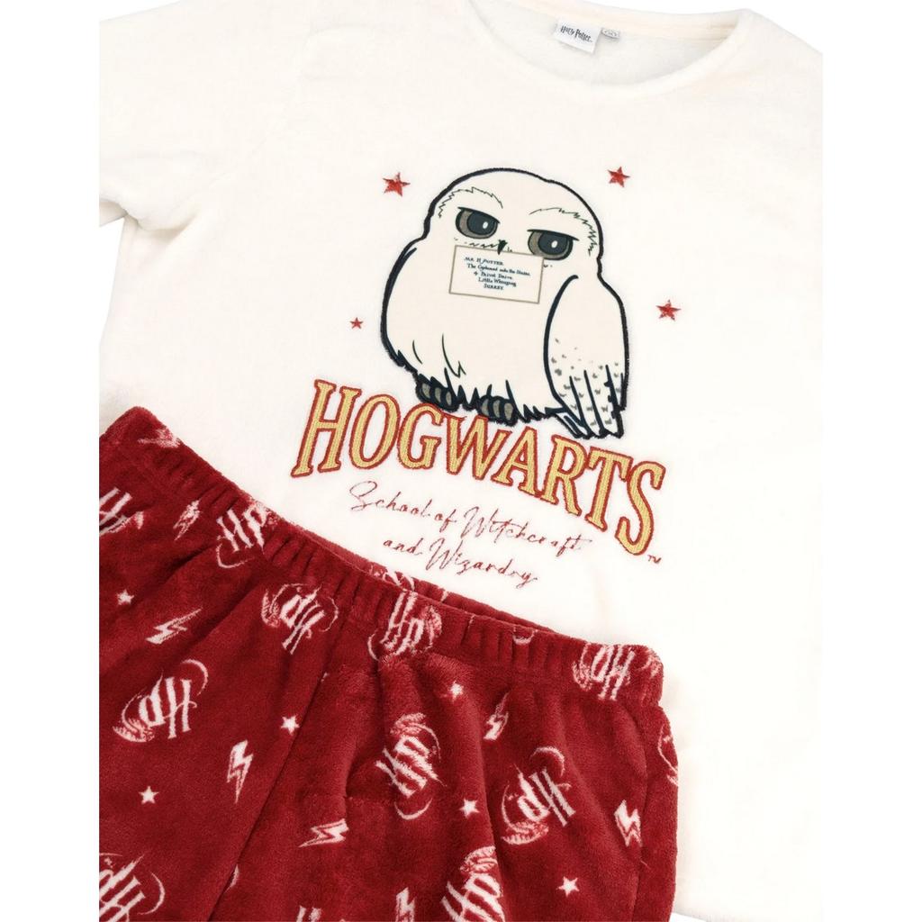 Harry Potter Womens/Ladies Hedwig Long-Sleeved Long Pyjama Set