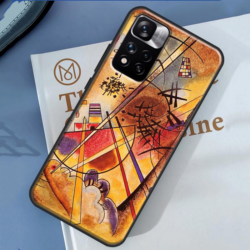 Wassily Kandinsky Abstract Artistic Case For Xiaomi Redmi Note 14 13 11 9 10 12 Pro 9S 10S 11S 12S Redmi 10C 12C 13C 14C Cover