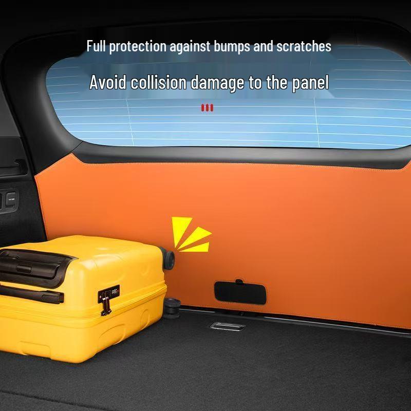 AITO M7/M8 Trunk Protection Pad: Tailgate Leather Mat for Car Interior Enhancement (Fits 26 Models)