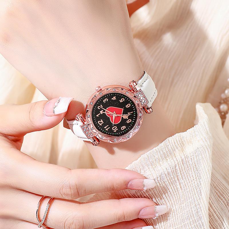 1pc New Stock Fashionable Simple Belt Watch for Women's Casual Student Quartz Women's Watch Watch