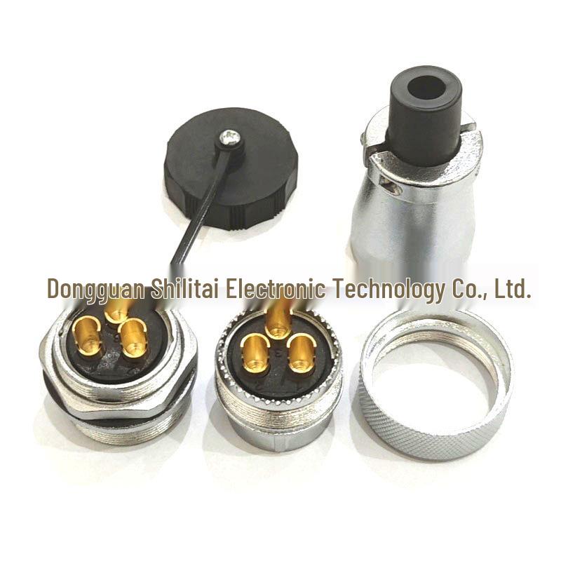 WS28 Circular Aviation Plug Socket - 26-Pin Industrial DS Connector for TQ+Z Robotics