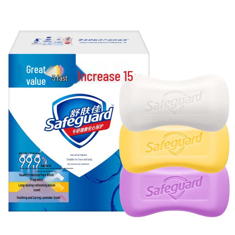 Safeguard 3-Pack Antibacterial Bar Soap, Assorted Scents