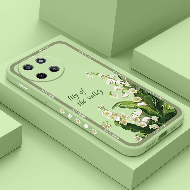 May Bells Phone Case For OPPO Realme 12 11 10 9 9i 8 8i 7 Pro Plus C35 C21Y C25Y C25 4G 5G Liquid Silicone Cover