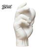 Scultura a Forma di Cuore Decorazione Mano Che Tiene Statuetta Stampata in 3D Arredo da Scrivania Moderno Minimalista Scultoreo Romantico Artistico Camera da Letto Accento per Casa per Scaffale