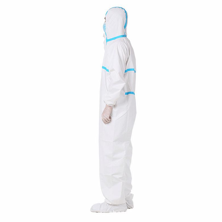 Breathable Disposable Protective One-Piece Suit for Livestock and Farm Work
