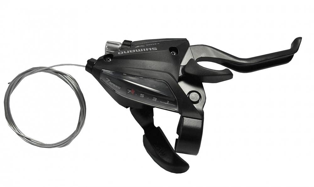 

Shimano ST Lever Black Right Lever Only ESTEF5002RV7AL ST-EF500 7-Speed 2-Finger чёрный