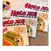 Unisex Retro Hot Dog Print Cotton T-Shirt - Plus Size, Trendy Loose Fit