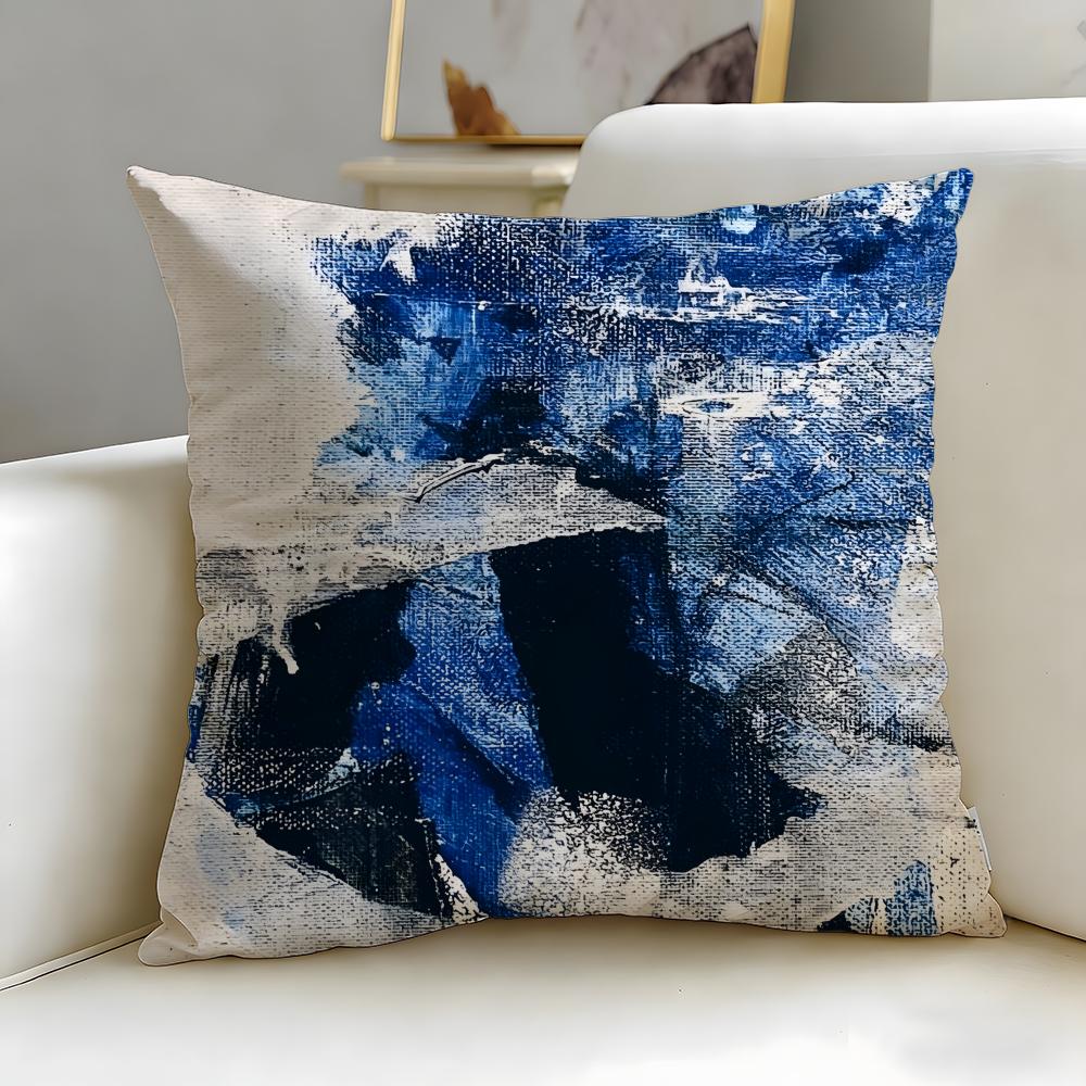 Federa Cuscino con Texture Graffiti da Strada Morbida e Facile da Lavare – Versatile Per Divano, Letto, Viaggio E Ufficio