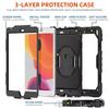Heavy Duty iPad Case For 10th Gen iPad 9.7in 10.2in 10.9in 11in 12.9in 13in M2 M3 M4 11th(A16) 7/8/9th mini 7 6 8.3in case