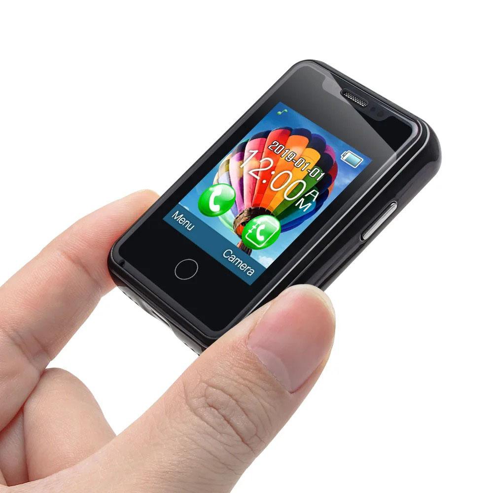 8XR Super Small Phone 2G GSM 1.77inch Touchscreen Wireless Dialer 350mAh CellPhone SMS Multimedia Feature Phone