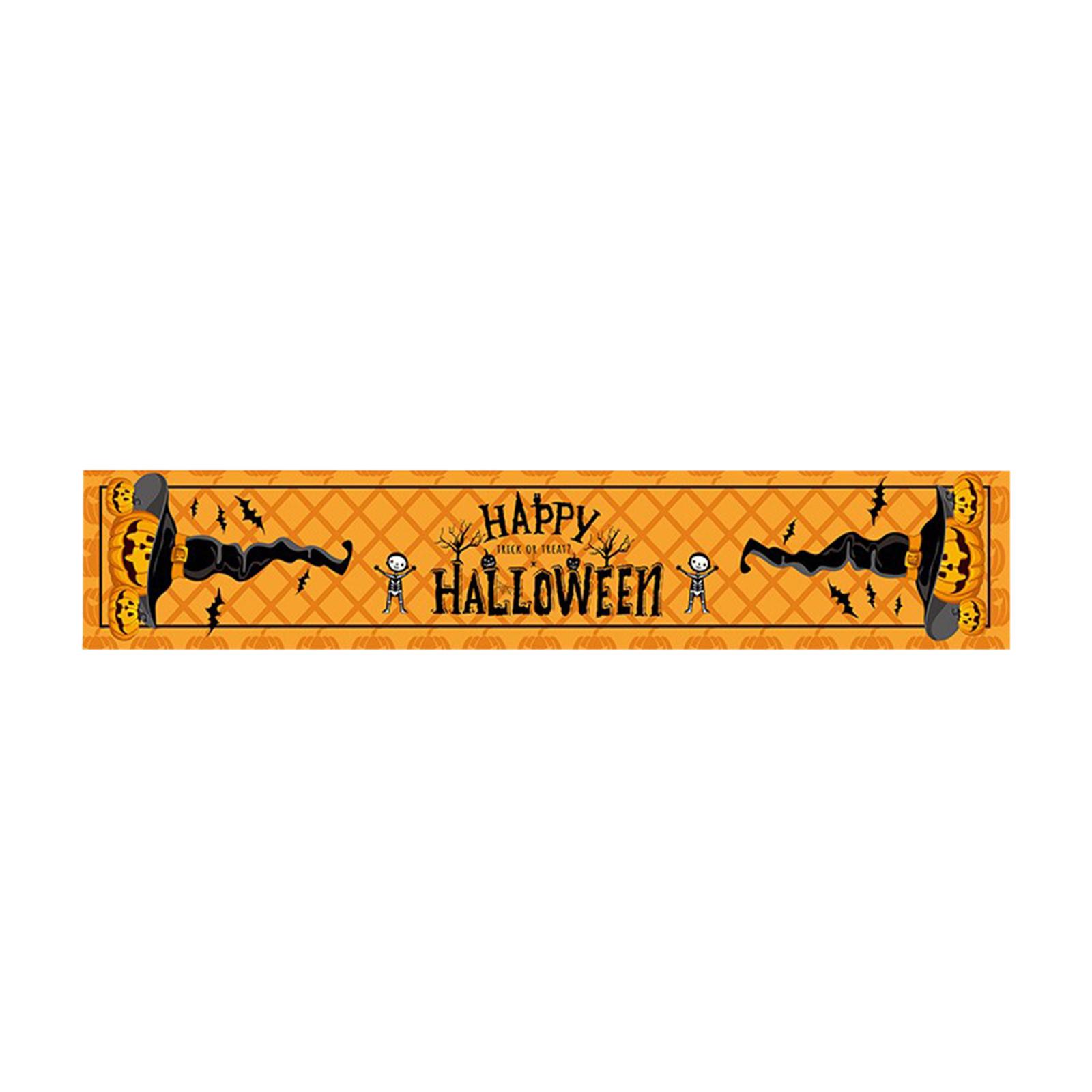 

Halloween Cushaw Table Runner, Kitchen Table Decoration For Home Party Decoration 1372 Inch One Size чёрный