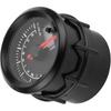 Acouto Air/Fuel Ratio Gauge - 2.5in 12V AFR Gauge with High Accuracy and Adjustable Warning Setting for Car
