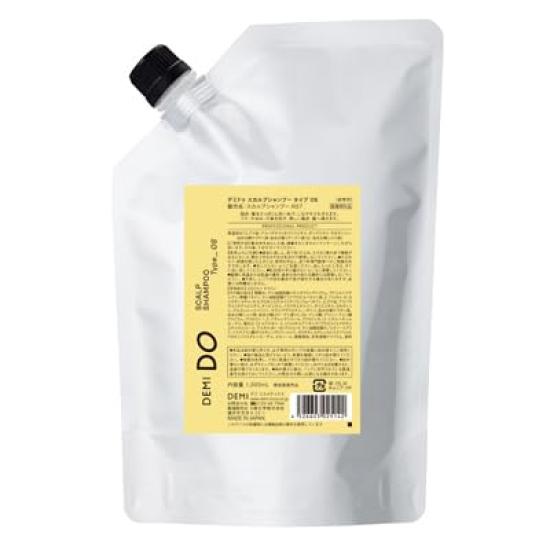 DEMI COSMETICS DEMI DO Scalp Shampoo TypeOS 1000ml & Treatment TypeOS 1000g Refill Set