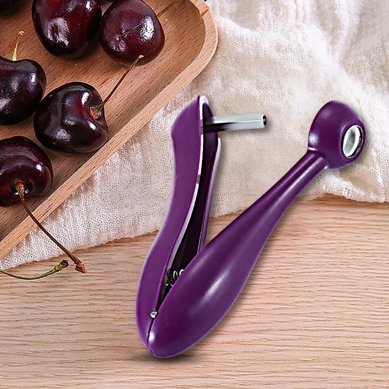 Cheery Seed Remover Portable Fruit Kitchen Pitter Remover Fruit Corer Olive Cherry Pitter Remover Multi-Function Fruit Corer