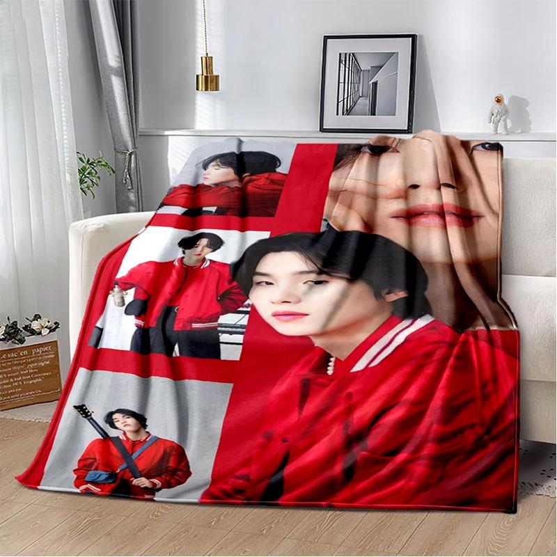 29 Styl Nová Kpop Kim Tae Hyung V Min Yoon Gi,SUGA,Agust D Deku,Měkká přehozová deka pro Domov Ložnici Postel Pohovku Cestovní Potah Dítě