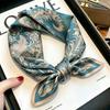 [111 mulberry silk] Bonas women's silk small square scarf silk scarf 11 new autumn and winter gift mother small scarf