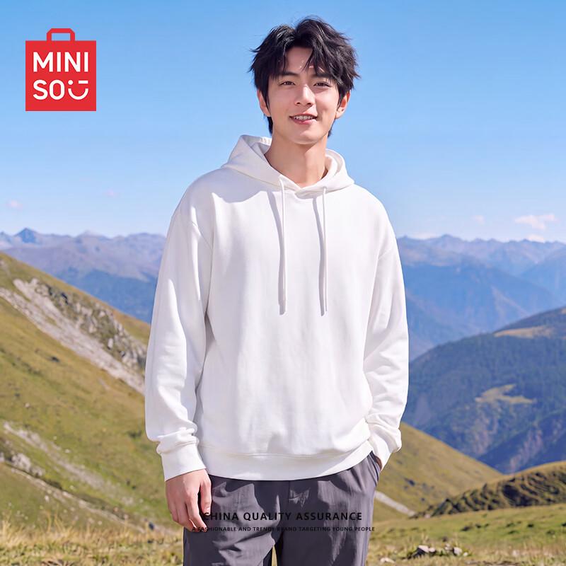 MINISO Heavyweight Hooded Pullover Sweatshirt