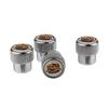 Wheel Valve Stem Caps Air Cover Auto Accessories for Cadillac Escalade Tiburon Deville Seville XT5 XTS CTS BLS SLS DTS SRX XLR AIQ1