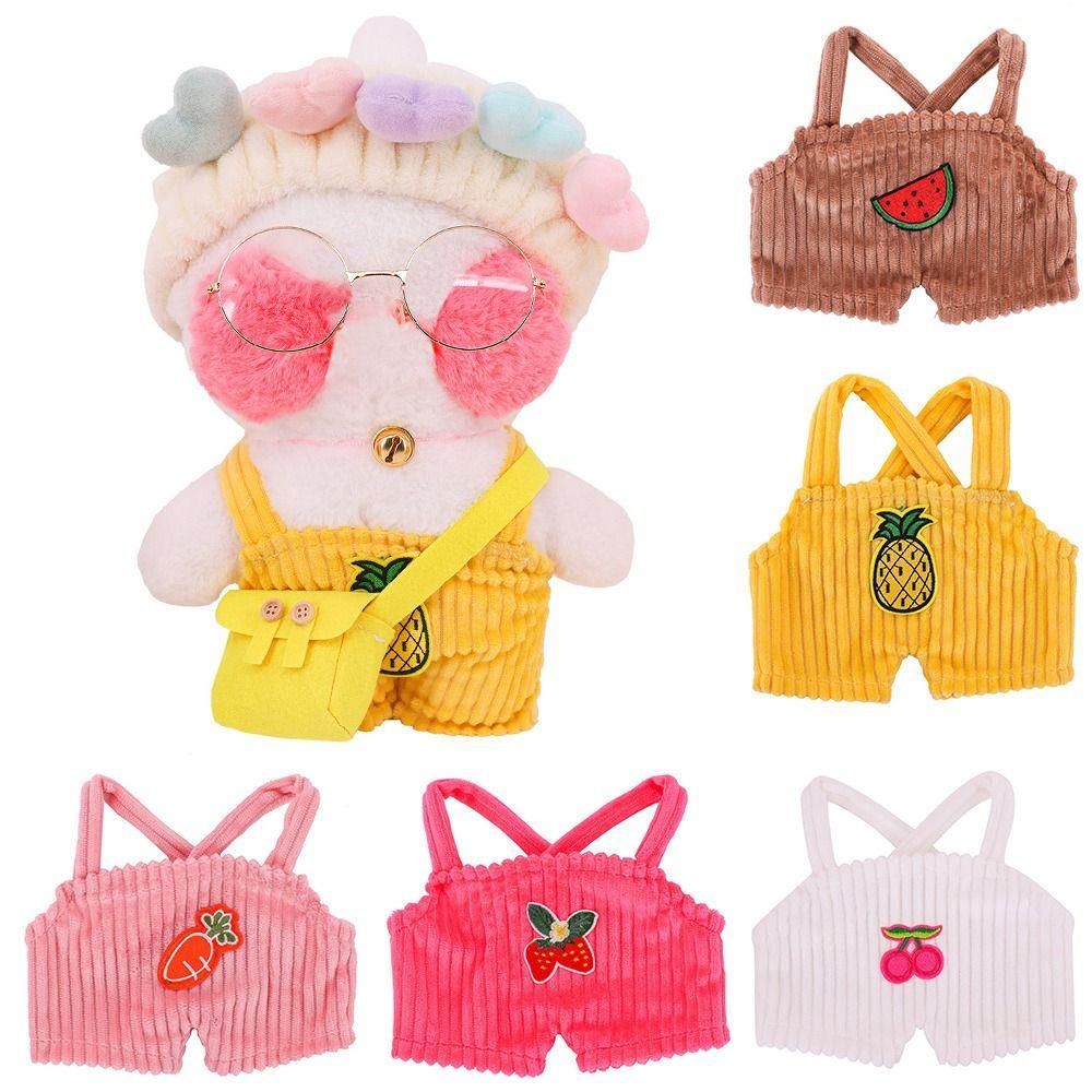 

Аксессуары для кукол, футболка, комбинезон с героями мультфильмов, кукольный свитер, мини-интернет-утка, милые толстовки с капюшоном, одежда