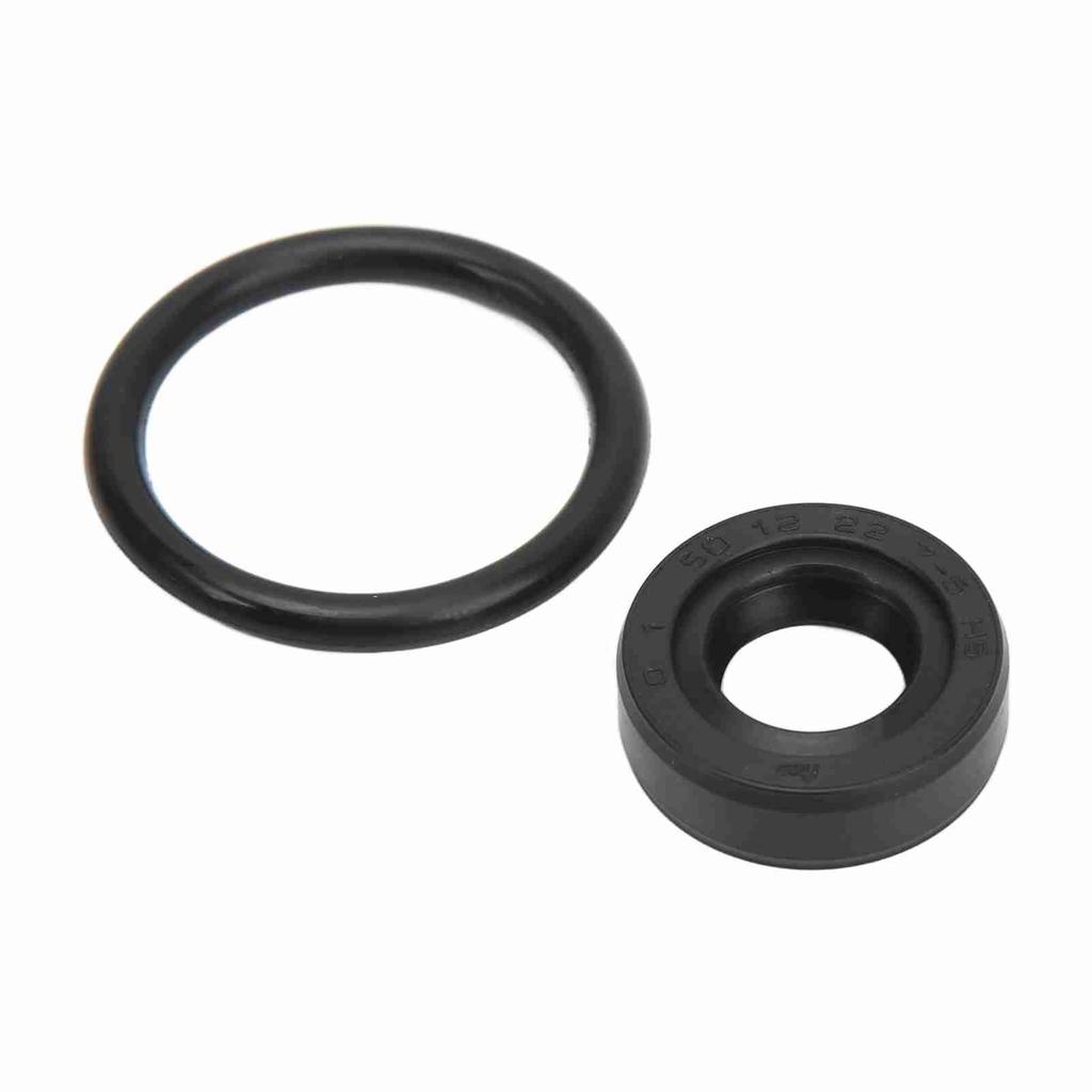 2pcs Distributor O Ring Seal Kit 30110‑PA1‑732 Rubber Black Replacement for Acura Accord Civic
