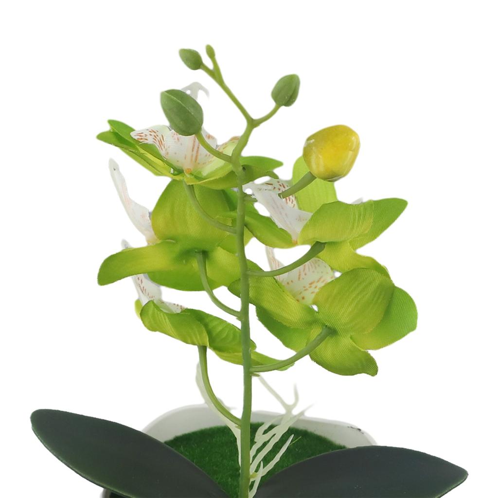 Potted Plant Artificial Flowers Bonsai Set Exquisite Workmanship