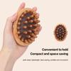 Body Anti Cellulite Cushion Meridian Brush Multi-Functional Wooden Spa Air Cushion Massage Hair Comb Scalp Body Massage Brush