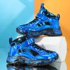 Neue Kinder Freizeit-Sneaker Mode Goldene Kinderschuhe Basketball Leder-Sneaker für Jungen Sportschuhe tenis infantil menino