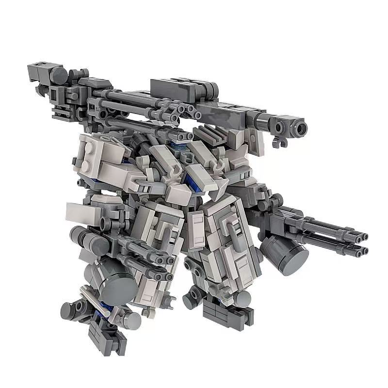 Originální MOC Robotický Pancéřovaný Stavebnice Jádro Nezlomný Pancéřovaný Vojenský Montážní Hračka pro Kluky skvělá pro každodenní použití