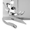 Precision Sewing Machine Overlock Knife Silver Upper Lower Knife Serger Blade  Home Sewing