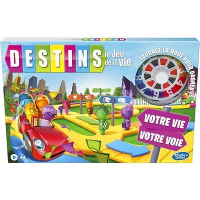 Destinées Le Jeu De La Vie, Jeu De Plateau Pour La Famille, 2 À 4 Joueurs, Pour Enfants, Dès 8 Ans, Avec Pions Colorés, Hasbro Gaming