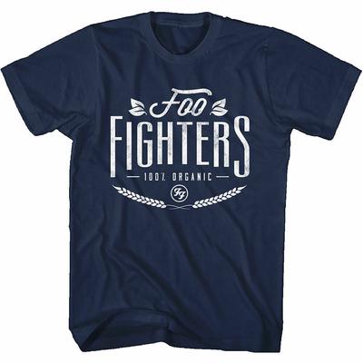 Foo Fighters Ekologisk Marinblå Classic Rock Dave Grohl Unisex T-shirt