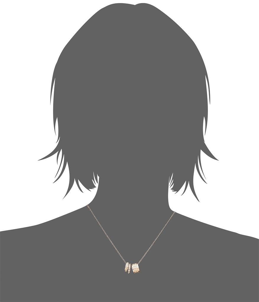 Necklace C9446 SignatureCEnamelNecklace Rose White [Coach] Women's Gold/Chalk C9446-1 [Item]