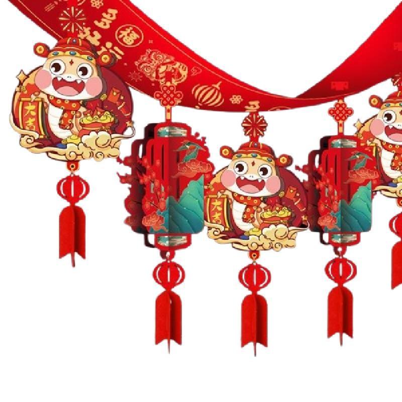 Of Year Snake Mascot Hanging Ornament Chinese New Year Decorations Pendants
