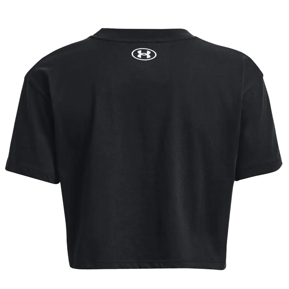 Under Armour Womens/Ladies Collegiate Short-Sleeved Crop T-Shirt