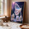 DIY Butterfly Pearl Art Painting for Home Wall Decor Pearl Gem Paintings Picture Arts Craft  for Adults/Beginners Gift Idea Home Decor Without Frame