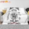 Muay Thai Boxen Sak Yant Gott Tattoo Boxer Kampfsport Ultra-Weiche Decke Steppdecke Winter Sofaüberwurf Bettbezüge