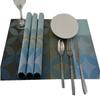 1Pc PVC 30x45cm Rectangle Placemat For Dinner Table Cup Coaster Kitchen Accessories Washable Heat-resistant Mat