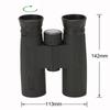 Black HD 10x32 BAK4 Optical Portable Binocular Zoom Monocular Waterproof Powerful Telescope for Camping Hiking Hunting Outdoor