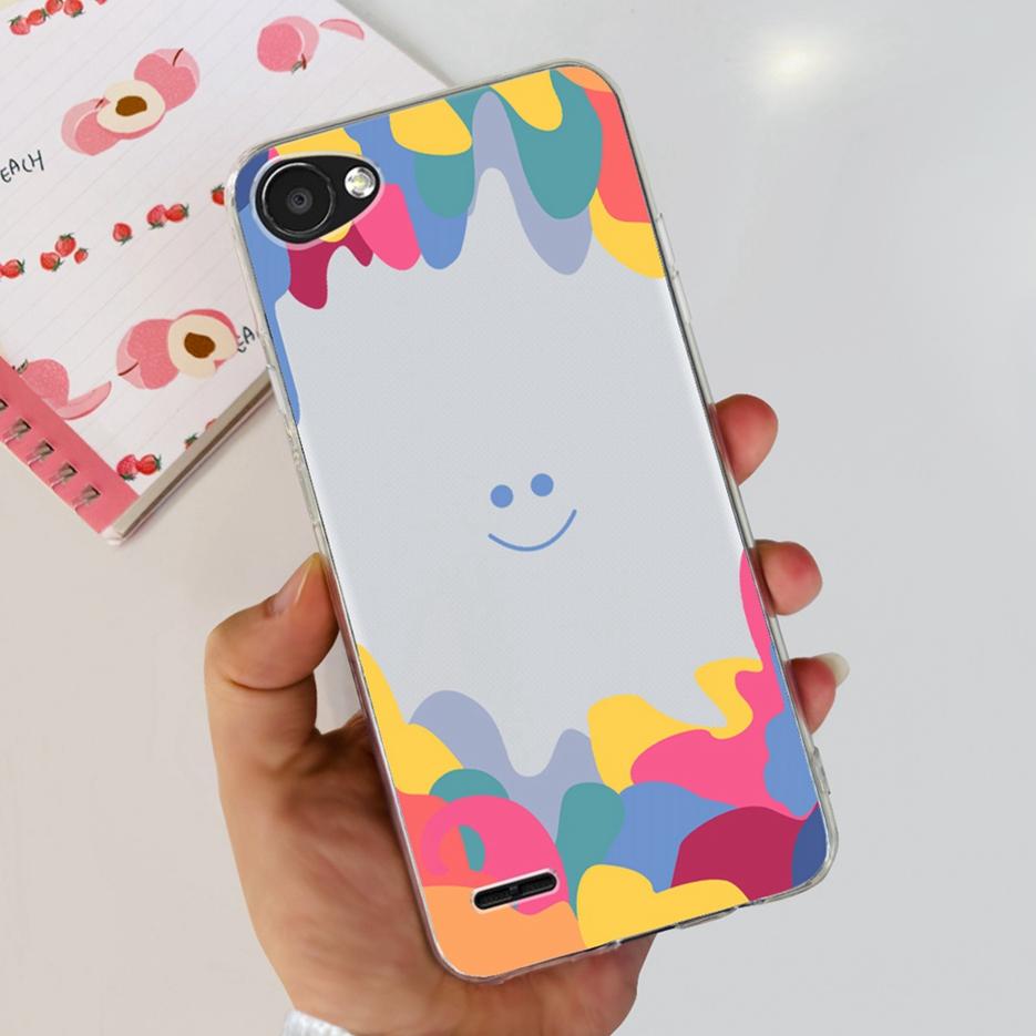 For LG Q6 Case M700 M703 Cute Painted Cover Soft Silicone Phone Case For LG Q6 Q6+ LGQ6 Back Cover Bumper For LG Q6 5.5'' Fundas