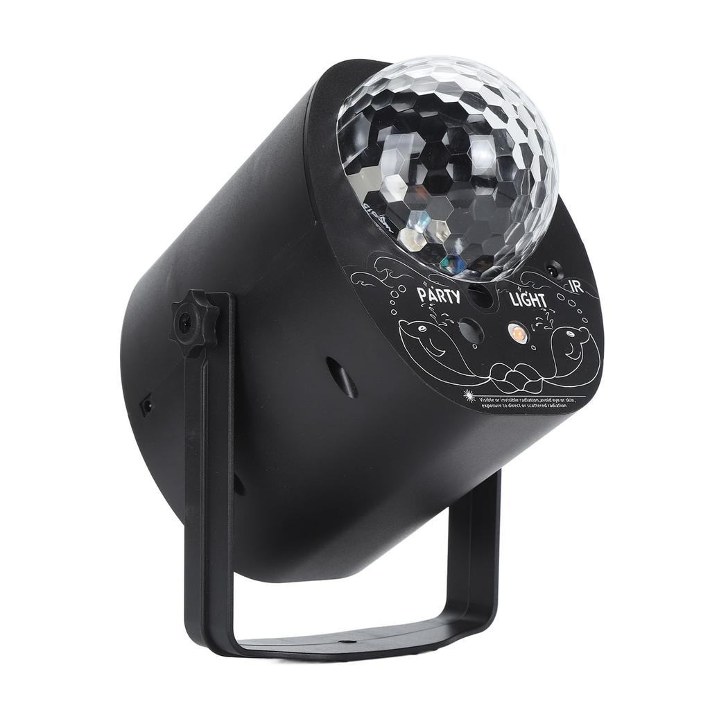 Party Ball Lights LED 3 In 1 Multiple Patterns Sound Activated Remote Control Stage Ball Light for