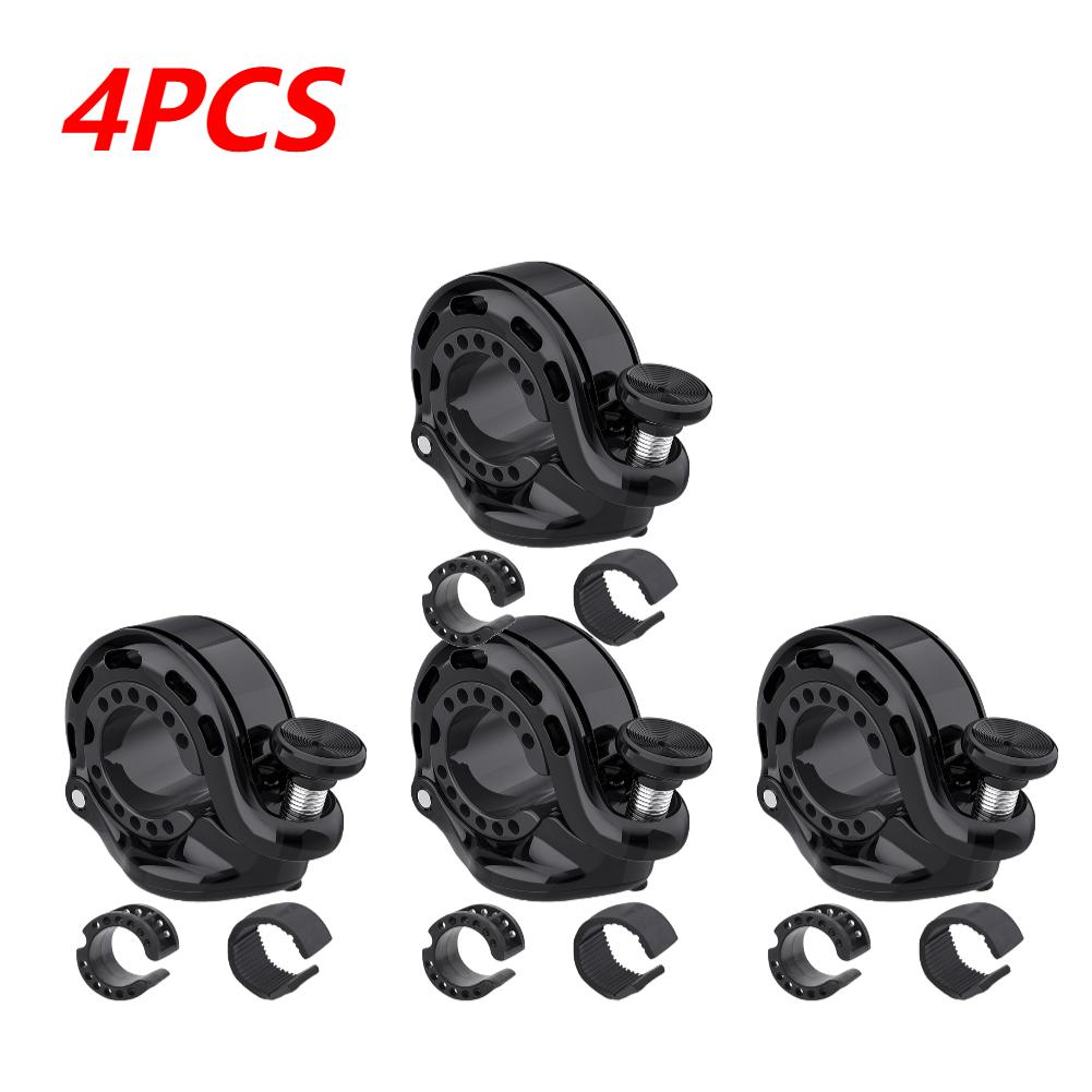 1-5PCS Bicycle Bell for AirTag Aluminium Alloy MTB Cycling Horn Anti-Theft Bike Handlebar Bell for Mountain Bike Road Bike