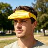 Funny Small Hand Size Sun Hat Novelty Mini Cap for Outdoor Beach Party UV Protection Summer Costume Accessory Gift for Friend