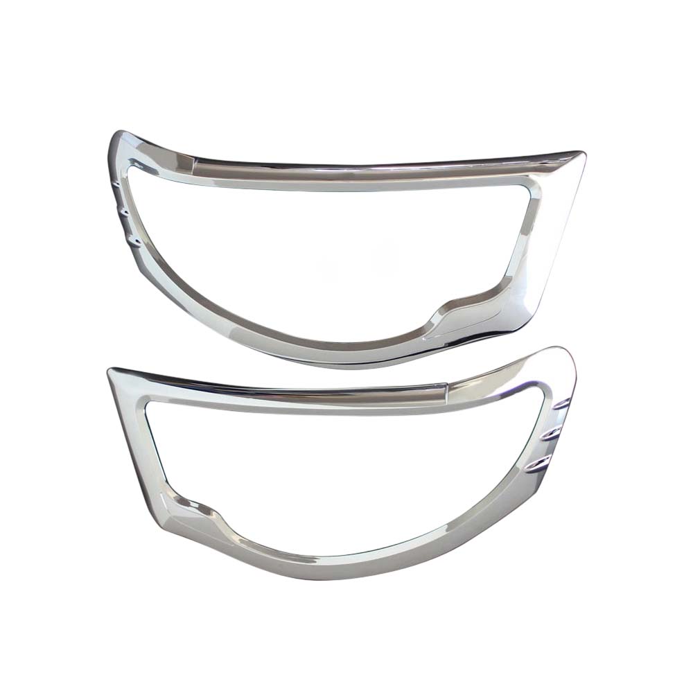Cars Accessories Front Headlight Cover Frame For Mitsubishi L200 Triton 2006-2014 Car Decoration Styling Upgrade