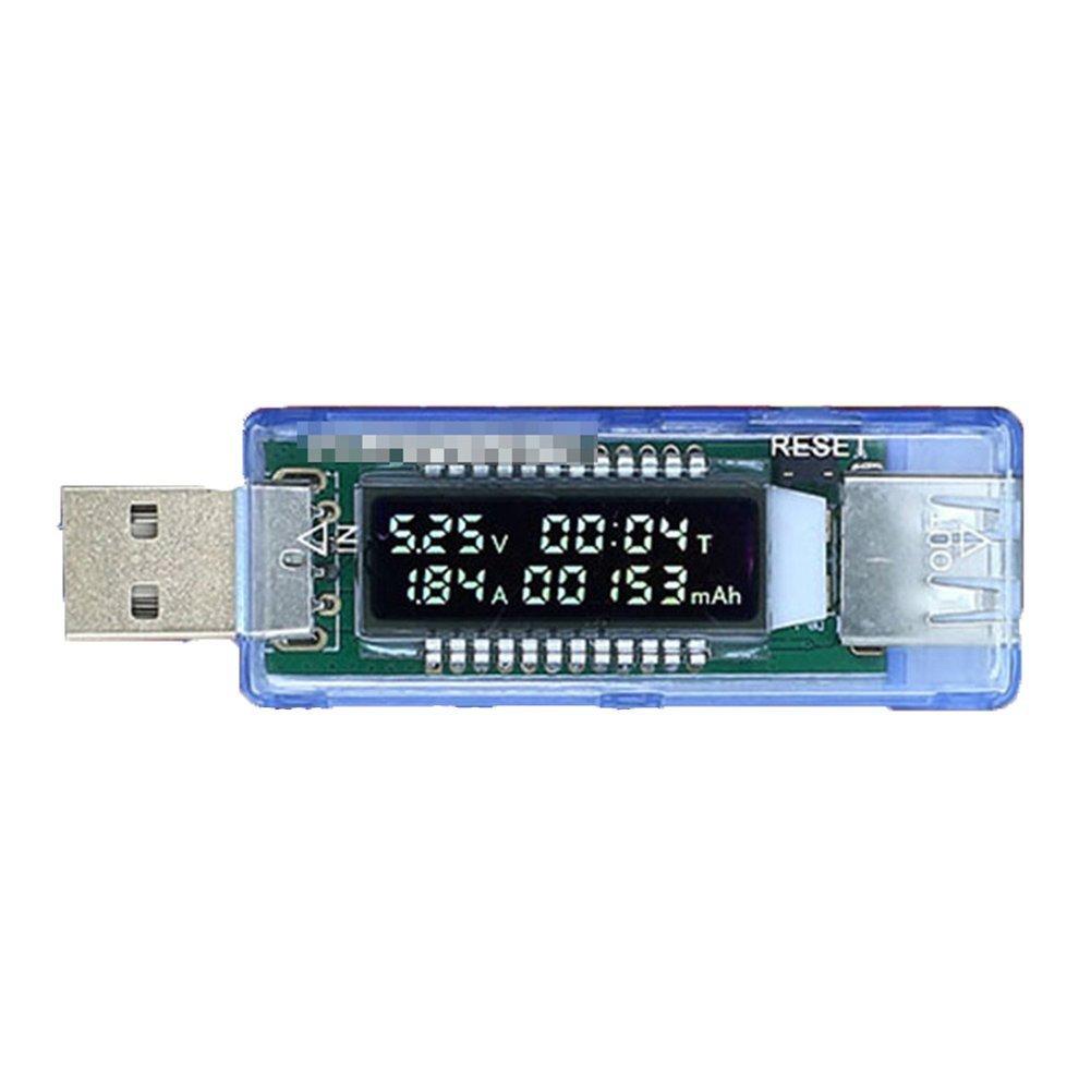 HiLetgo LCD USB Strom Spannungs Tester Ladekapazität Messgerät Powerbank