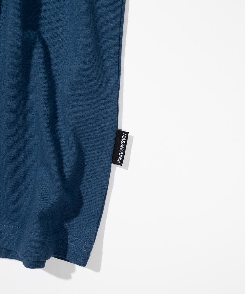 MASSNOUN Mas Logo Short Sleeve T-Shirt Msits001-Db