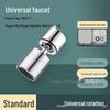 Universal Rotatable Kitchen Faucet Extender & Anti-Splash Aerator Filter